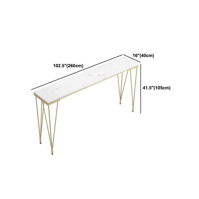 Tavolo da pranzo in pietra tavolo rettangolo glam tavolo con piedistallo a 4 gambe per sala da pranzo