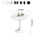 Simple Round Dining Table Sintered Stone Table with Tulip Base for Dining Room Clearhalo ' dining_table' 'Dining Tables & Seating' 'Dining Tables' 'furn' 'furn_dining_table' 'Furniture' 'furniture_dining_table' 'Kitchen & Dining Furniture' 'kitchen&dining_furn' 'kitchen' 'kitchen_dining_table' 1200x1200_8bed81ef-53a9-4a6a-93c9-b394a48aebb1