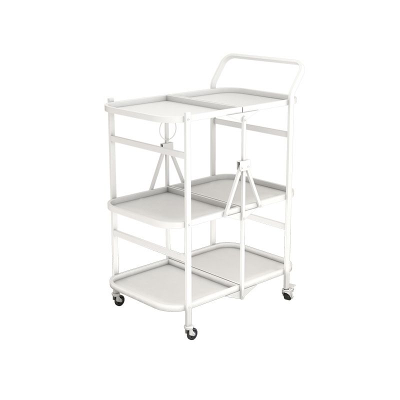 Contemporary 35.43"H Folding Prep Table Rectangular Metal Prep Table for Dining Room Clearhalo 'furn' 'furn_kitchen_islands_carts' 'Furniture' 'Kitchen & Dining Furniture' 'Kitchen Islands & Carts' 'kitchen_islands_carts' 1200x1200_8befc3e0-63e6-444f-89c6-0dc70aefda3e