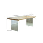 Modern 1/3/4/5 Pieces Dining Set Rectangle Pine Wood Dining Table for Kitchen