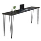 Industrial Style Rectangle Wood Top Counter Table 42-inch Height Bar Table Clearhalo 'Bar Furniture' 'Bar Tables' 'bar_tables' 'furn' 'furn_bar_tables' 'Furniture' 'furniture_bar_tables' 'Kitchen & Dining Furniture' 1200x1200_8bf6ad1c-63b8-41cd-a575-46ca8b30b7b3