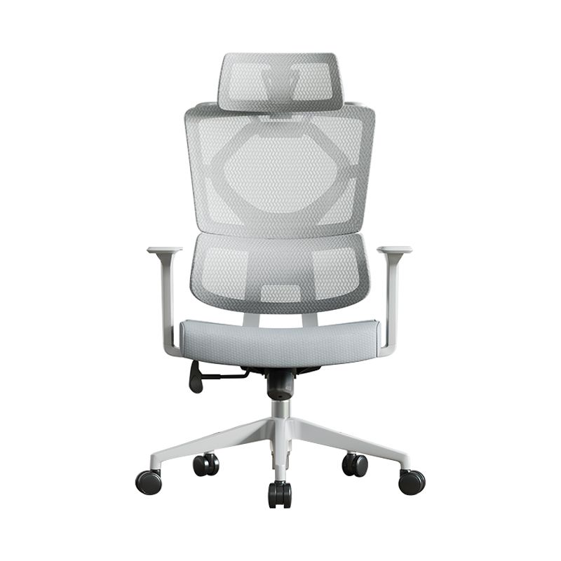 Fixed Arms Desk Chair Adjustable Seat Height Chair with Breathable Back Clearhalo 'furn' 'furn_office_chair' 'Furniture' 'Office Chairs' 'Office Furniture' 'office_chair' 1200x1200_8bf70164-8d43-44aa-a34a-f0cd14fbd213
