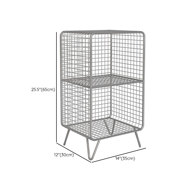Libreria di scaffali per finitura antica industriale