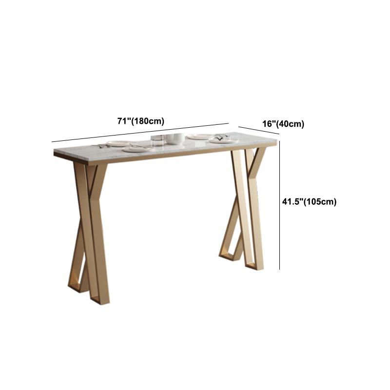 White Rectangle 1/2/3 Pieces Bar Stool and Table Set Indoor Glam Table and Stool Set Clearhalo 'Bar Furniture' 'furn' 'furn_home_bar_bar_sets' 'Furniture' 'Home Bars & Bar Sets' 'home_bar_bar_sets' 'Kitchen & Dining Furniture' 1200x1200_8bfa9840-69eb-4d8f-a088-d4e4e07465e2