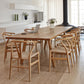 Solid Wood Top Dining Table Traditional Luxury Rectangle Table with 4 Wood Legs Clearhalo 'Dining Tables & Seating' 'Dining Tables' 'dining_table' 'furn' 'furn_dining_table' 'Furniture' 'furniture_dining_table' 'Kitchen & Dining Furniture' 'kitchen' 'kitchen_dining_table' 1200x1200_8bfb2401-394b-414f-87aa-b585c85bfadd