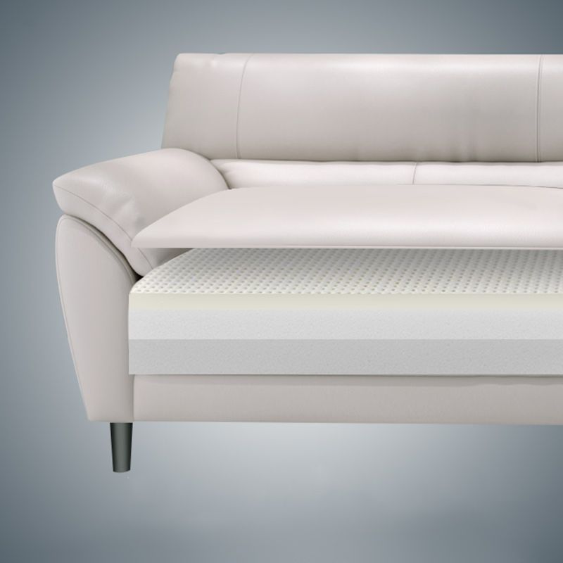 Sewn Pillow Back Pillow Top Arm Ultra-Modern Sofa with Stain Resistant Clearhalo 'furn' 'furn_sofas' 'Furniture' 'furniture_sofas' 'kitchen' 'kitchen_sofas' 'Living Room Furniture' 'Sofa' 'sofas' 1200x1200_8bfc53fd-a91e-40b9-87fb-9949477a7a02