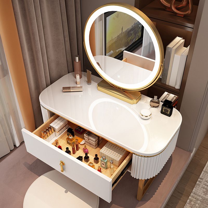 1 cajón de maquillaje tocador de tocador