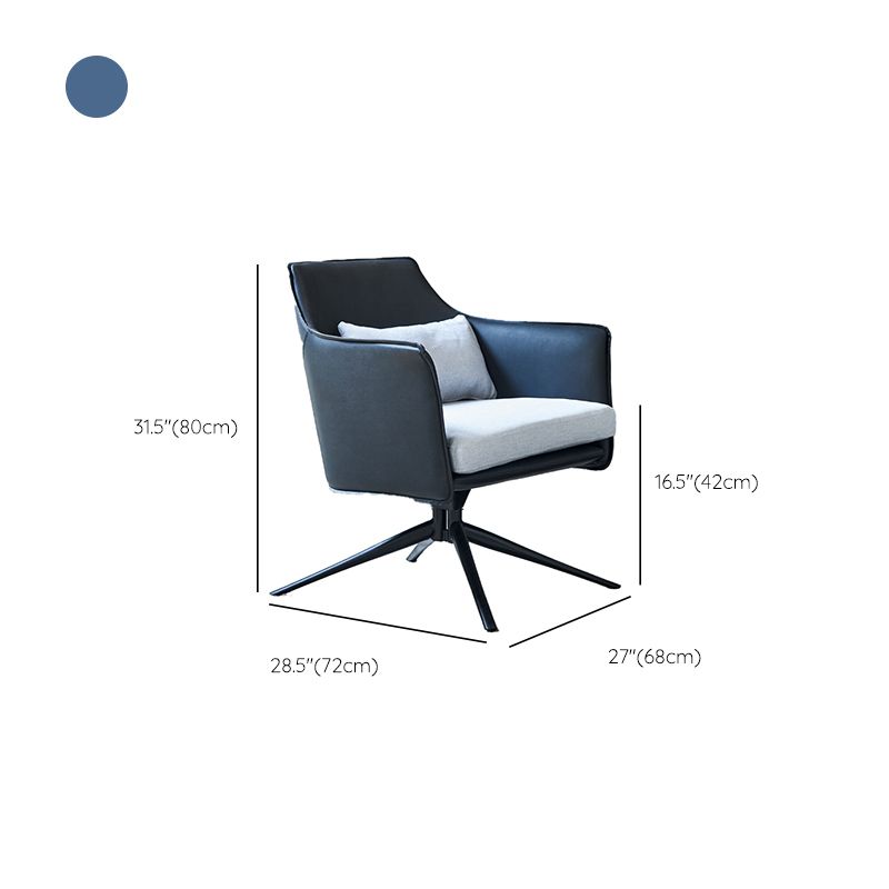 Modern Barrel Accent Chair Spider Solid Color Barrel Chair for Living Room Clearhalo 'Accent Chairs' 'accent_chairs' 'Chairs & Seating' 'furn' 'furn_accent_chairs' 'Furniture' 'Living Room Furniture' 1200x1200_8bffa66b-8db9-4bdc-9f35-0f89777ab41b