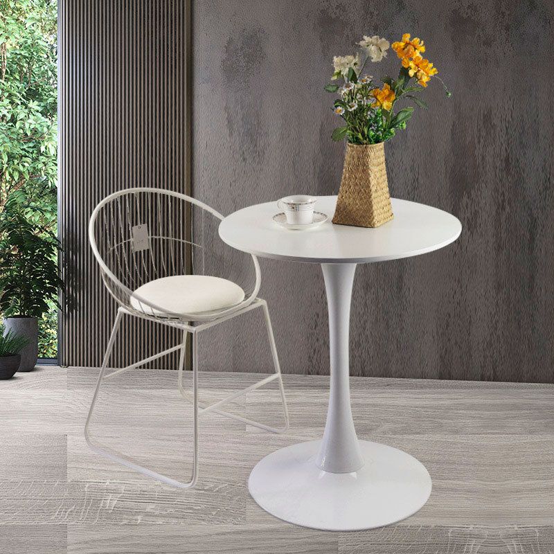 Contemporary Top Dining Table Round Dining Table with Pedestal Base Clearhalo 'Dining Tables & Seating' 'Dining Tables' 'dining_table' 'furn' 'furn_dining_table' 'Furniture' 'furniture_dining_table' 'Kitchen & Dining Furniture' 'kitchen' 'kitchen_dining_table' 1200x1200_8c00cb50-74ff-4149-8a2a-d1207ec31d49