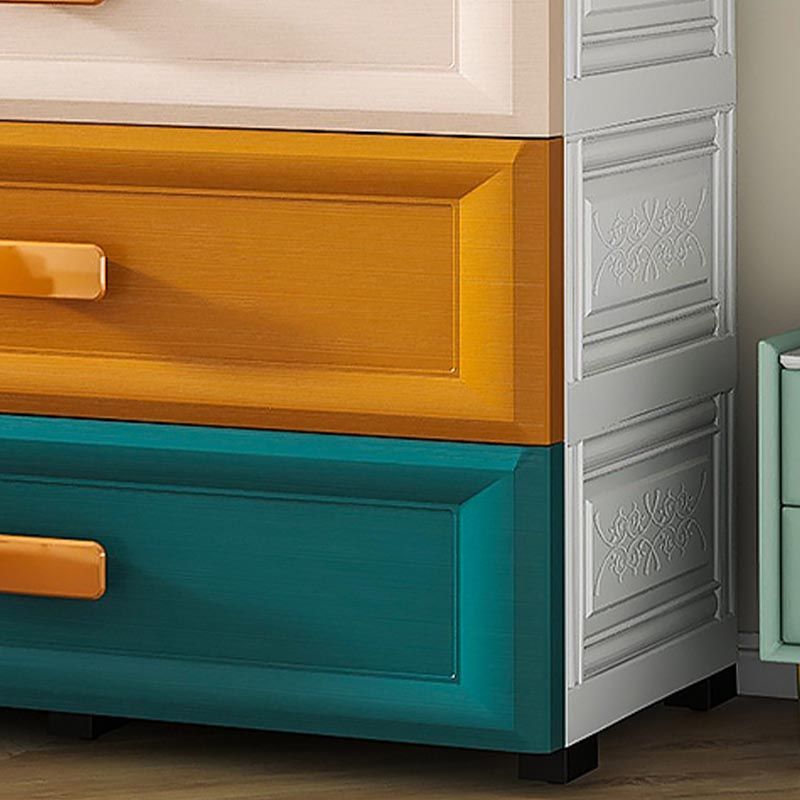 Contemporary Bathroom Wardrobe Plastic Wardrobe Closet with Legs Clearhalo 'Armoires & Wardrobes' 'armoires_wardrobes' 'Bedroom Furniture' 'furn' 'furn_armoires_wardrobes' 'Furniture' 1200x1200_8c03dba8-f974-4508-9047-8b0750111b7e