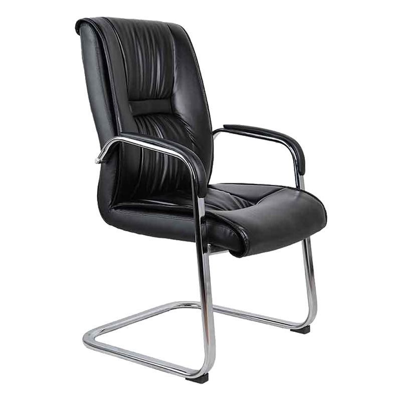 22 Inch Wide Arm Chair Contemporary Black No Wheels Desk Chair Clearhalo 'furn' 'furn_office_chair' 'Furniture' 'Office Chairs' 'Office Furniture' 'office_chair' 1200x1200_8c06d62b-3620-4887-8bb7-67c28ba5e887