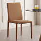 Designer Style Home Leather Side Chair Matte Finish Solid Back Dining Chair Clearhalo ' kitchen&dining_furn' 'Dining Chairs' 'Dining Tables & Seating' 'dining_chair' 'furn' 'furn_dining_chair' 'Furniture' 'furniture_dining_chair' 'Kitchen & Dining Furniture' 'kitchen' 1200x1200_8c077287-31b1-4446-946b-ddd28e87ba7d