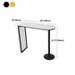 Industrial Style 41.3"H Bar Table Faux Marble White Top Specialty Bistro Table Clearhalo 'Bar Furniture' 'Bar Tables' 'bar_tables' 'furn' 'furn_bar_tables' 'Furniture' 'furniture_bar_tables' 'Kitchen & Dining Furniture' 'kitchen&dining_furn' 'kitchen' 1200x1200_8c07cdd0-da19-4479-a308-1dd0b2a14103