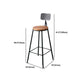 Modern Style Bar Table Set 1/7 Pieces Rectangle Wood Counter Table with Stools Clearhalo 'Bar Furniture' 'furn' 'furn_home_bar_bar_sets' 'Furniture' 'Home Bars & Bar Sets' 'home_bar_bar_sets' 'Kitchen & Dining Furniture' 1200x1200_8c089373-62a7-4100-88c5-1c49302e82be