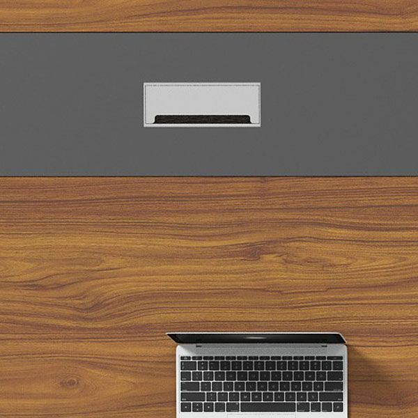 Modern Manufactured Wood Office Desk Rectangular Desk with Cable Management Clearhalo 'furn' 'furn_office_desk' 'Furniture' 'Office Desks' 'Office Furniture' 'office_desk' 1200x1200_8c095c48-6398-41fb-833d-be0ce09d6e90