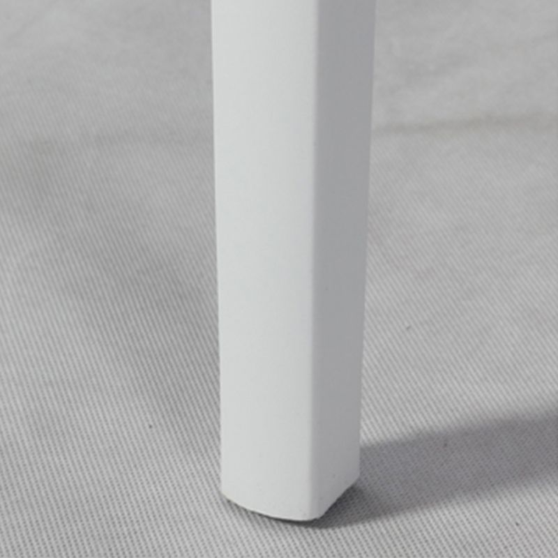 Eigentijdse stijl armloze stoel plastic zijkant voor eetkamer