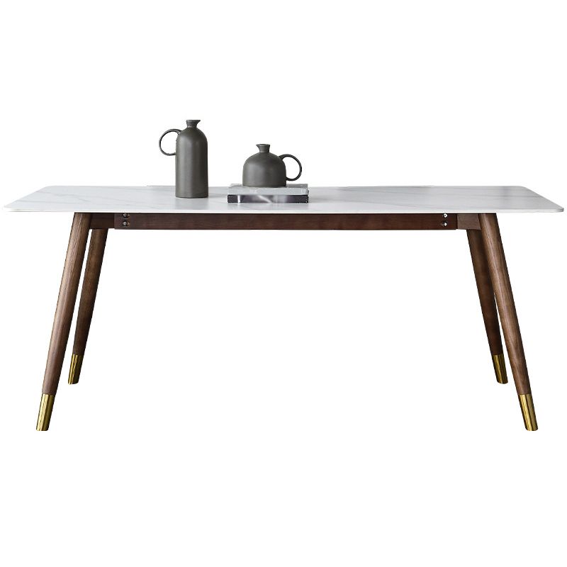 Modern Style Stone Dining Table 4-foot Dining Site Table for Dining Room Clearhalo ' dining_table' 'Dining Tables & Seating' 'Dining Tables' 'furn' 'furn_dining_table' 'Furniture' 'furniture_dining_table' 'Kitchen & Dining Furniture' 'kitchen&dining_furn' 'kitchen' 'kitchen_dining_table' 1200x1200_8c0cf732-3815-4095-9eb9-3b11f5298b46