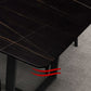 Industrial Kitchen Dining Table Sintered Stone Rectangle Dining Table with Double Pedestal Bases Clearhalo ' dining_table' 'Dining Tables & Seating' 'Dining Tables' 'furn' 'furn_dining_table' 'Furniture' 'furniture_dining_table' 'Kitchen & Dining Furniture' 'kitchen&dining_furn' 'kitchen' 'kitchen_dining_table' 1200x1200_8c0dc3ad-030c-4f5e-a0d4-0331317b5253