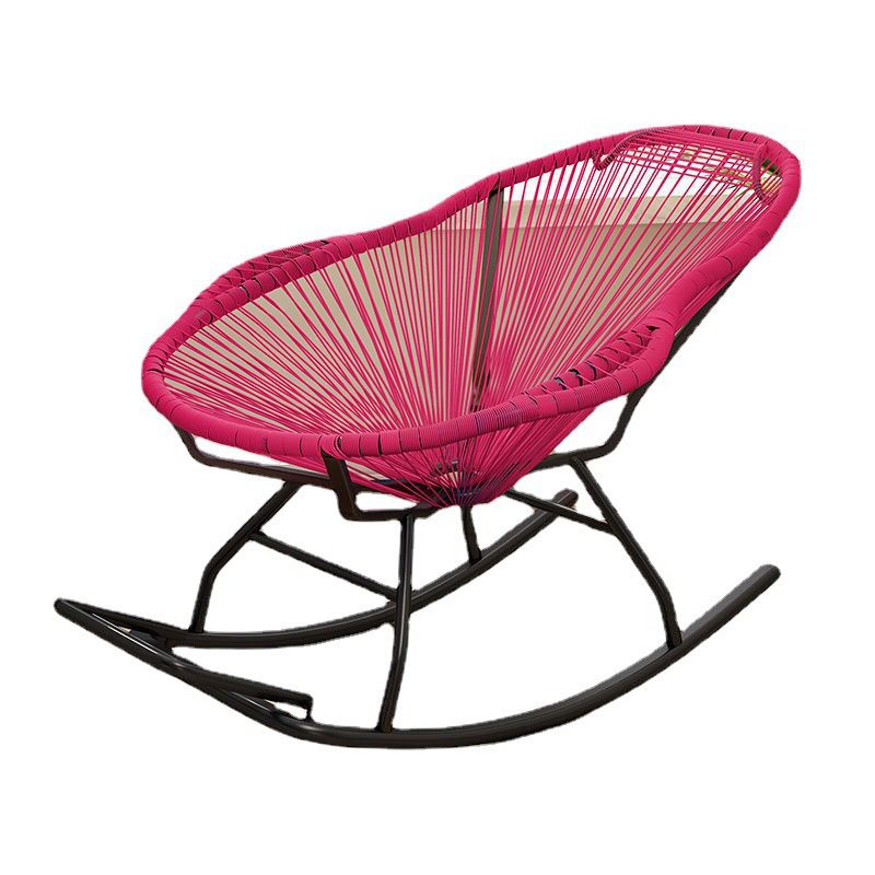 Contemporary Rattan Rocking Chair Outdoor Rocking Chair for Break Clearhalo 'Chairs & Seating' 'furn' 'furn_rocking_chairs' 'Furniture' 'Living Room Furniture' 'Rocking Chairs' 'rocking_chairs' 1200x1200_8c0ee0ad-83bc-4475-82e8-bad938a377db