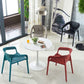 Modern Style Stackable Chairs Dining Arm Chairs with Plastic Legs for Kitchen Clearhalo ' kitchen&dining_furn' 'Dining Chairs' 'Dining Tables & Seating' 'dining_chair' 'furn' 'furn_dining_chair' 'Furniture' 'furniture_dining_chair' 'Kitchen & Dining Furniture' 'kitchen' 1200x1200_8c1021b9-931b-448a-8c7e-5ec430e56c3b