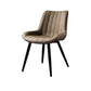 Modern Design Faux Leather Side Chair with 4 Metal Black Finish Legs Solid Back Armless Chair Clearhalo ' kitchen&dining_furn' 'Dining Chairs' 'Dining Tables & Seating' 'dining_chair' 'furn' 'furn_dining_chair' 'Furniture' 'furniture_dining_chair' 'Kitchen & Dining Furniture' 'kitchen' 1200x1200_8c144532-d960-467e-9167-3eb1f3a91016