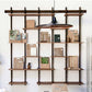 7,87 "W libreria in stile industriale montato a parete per sala studio