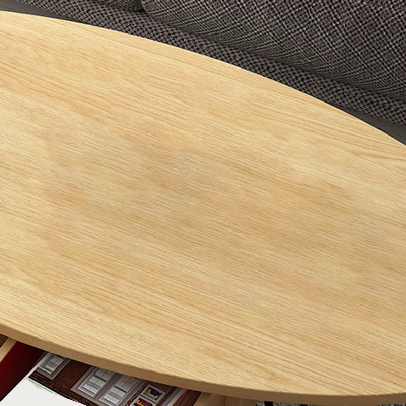 Eigentijdse koffiecocktailtafel Houten salontafel met 4 poten