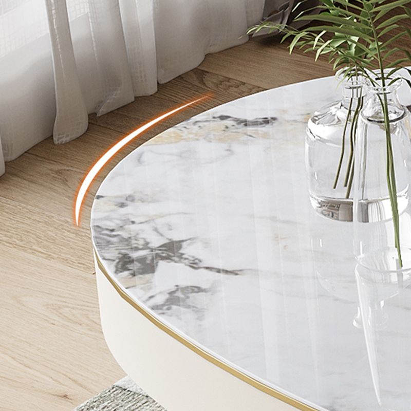 Desk di Office Stone Modern Stone Desk a forma irregolare con 2 gambe per ufficio