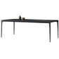 Rectangle Sintered Stone Dining Table Industrial Style 4 Legs Base Table for Home Clearhalo ' dining_table' 'Dining Tables & Seating' 'Dining Tables' 'Furniture' 'furniture_dining_table' 'Kitchen & Dining Furniture' 'kitchen&dining_furn' 'kitchen' 'kitchen_dining_table' 1200x1200_8c1ef10d-8a81-4a69-878e-072ce9980fca