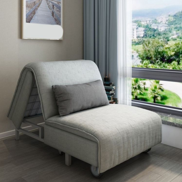 枕には、ソファ布団クッションバックアームレススリーパーソファが含まれていました