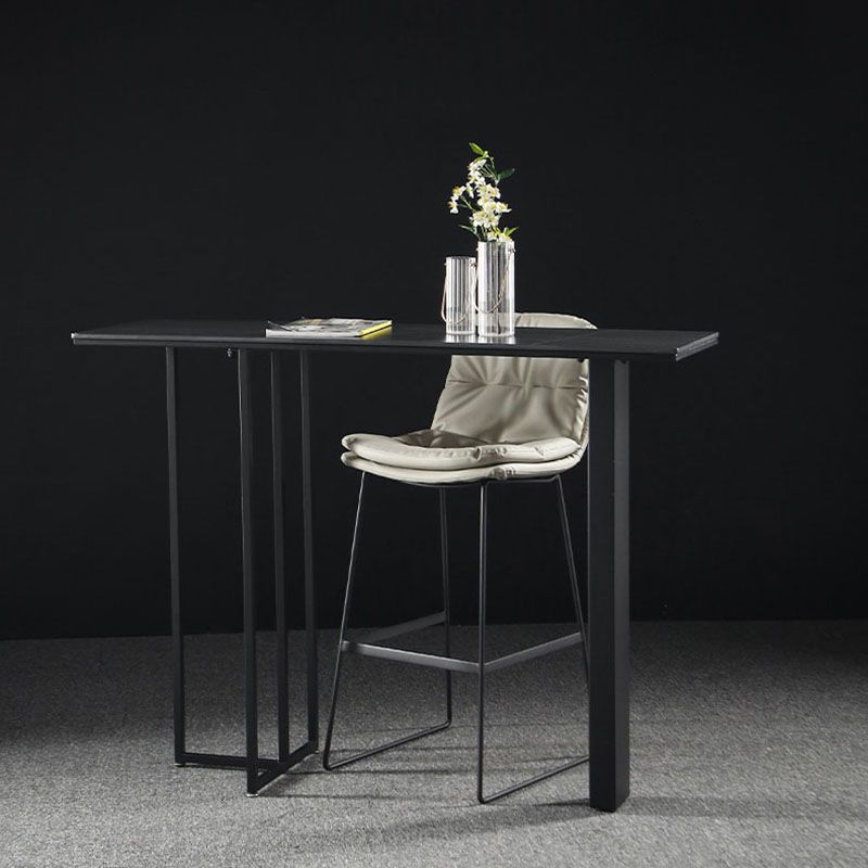 Industrial Rectangle Top Counter Table Marble Top 42-inch Height Table Clearhalo 'Bar Furniture' 'Bar Tables' 'bar_tables' 'furn' 'furn_bar_tables' 'Furniture' 'furniture_bar_tables' 'Kitchen & Dining Furniture' 'kitchen&dining_furn' 'kitchen' 1200x1200_8c21140c-4114-4864-920b-2c24e93bcb54