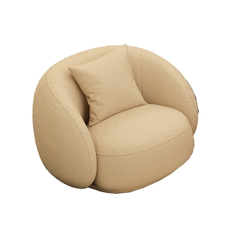 Sofá de sofá con brazo empotrado de lana 29.53 "Alto para sala de estar