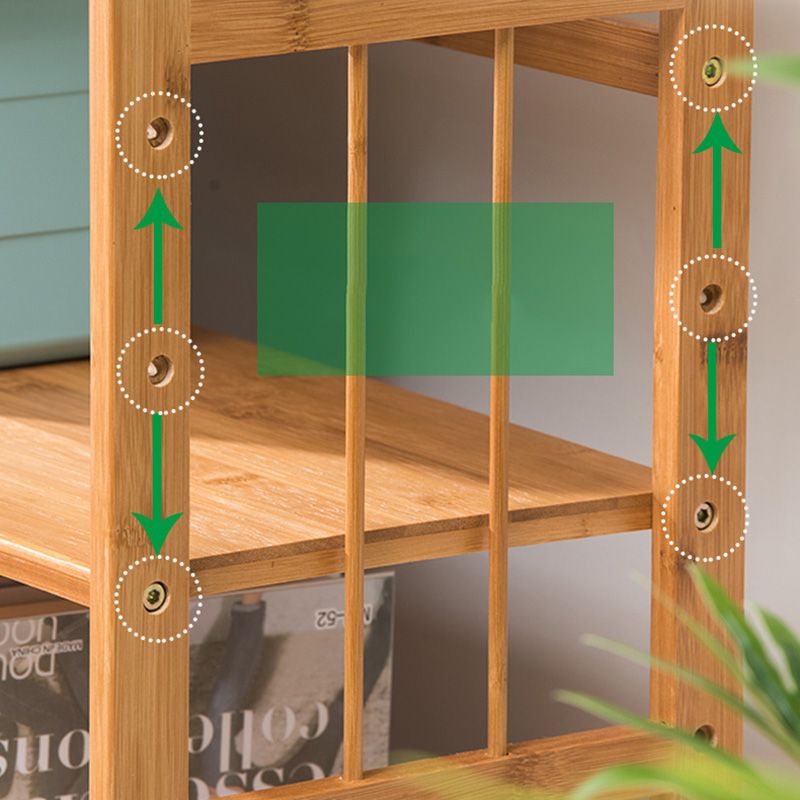 Bibliothèque en bois d'adgération de la bibliothèque standard moderne pour la salle d'étude