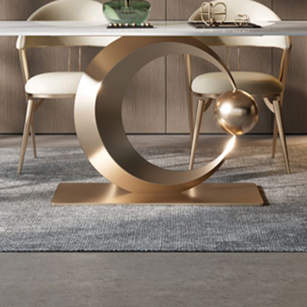 1/4/5/6/7 Pieces Dining Chairs Set Sintered Stone Dining Table Set Rectangle Table Clearhalo 'Dining Room Sets' 'Dining Tables & Seating' 'dining_room_set' 'furn' 'furn_dining_room_set' 'Furniture' 'furniture_dining_room_set' 'Kitchen & Dining Furniture' 1200x1200_8c23200f-e157-4131-9bbd-59a49f737d34