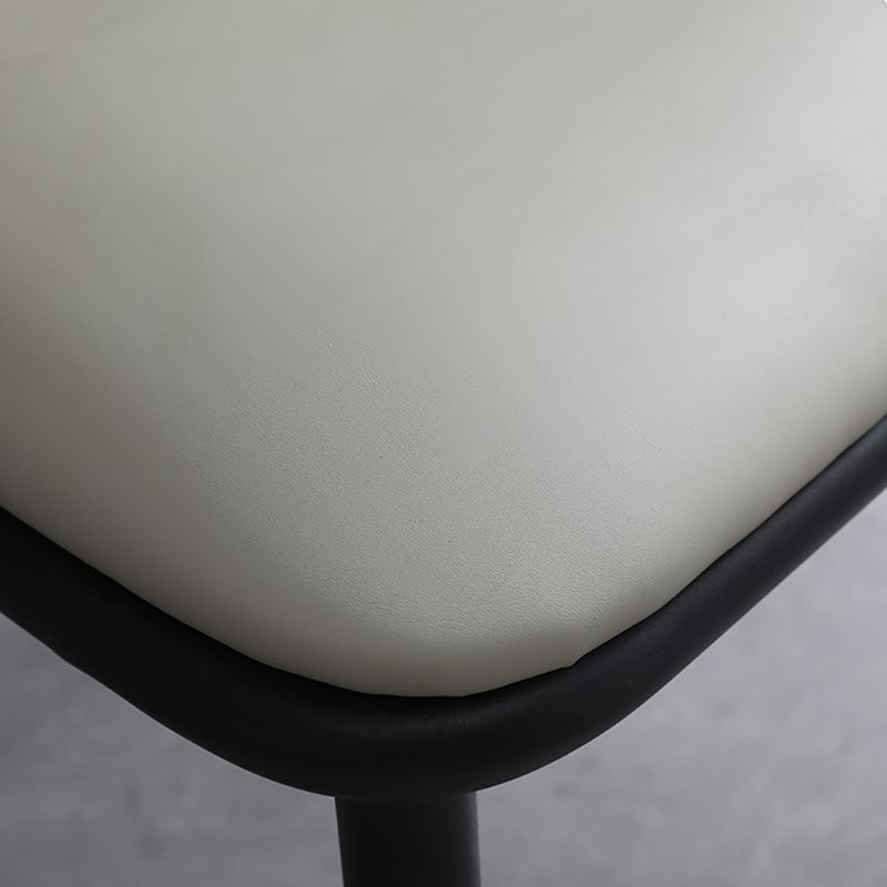 Industrial Design Arm Solid Back Dining Chairs Leather Dining Chairs for Kitchen Clearhalo ' kitchen&dining_furn' 'Dining Chairs' 'Dining Tables & Seating' 'dining_chair' 'furn' 'furn_dining_chair' 'Furniture' 'furniture_dining_chair' 'Kitchen & Dining Furniture' 'kitchen' 1200x1200_8c2346a7-7f61-4592-8384-7c257d5eb89a