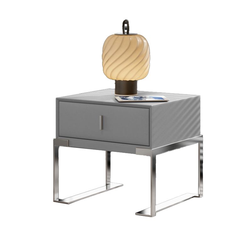 Modernisme lade opslag nachttafel houten bed nachtkastje met lade