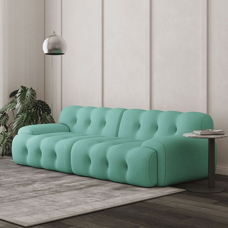 Skandinavische Sitzstoff Wohnzimmer eingebrauchter Arm getuftetes Standardsofa