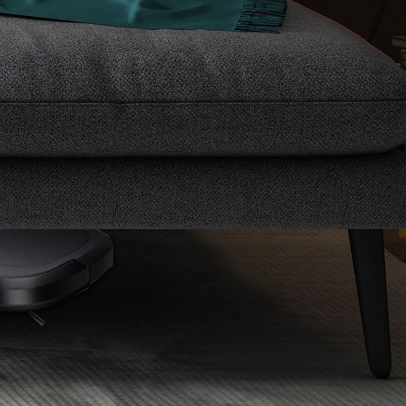 Modern 3/4-seater Fabric Sofa & Chaise Grey Slipcovered Sectional Clearhalo 'furn' 'furn_sectionals' 'Furniture' 'Living Room Furniture' 'Sectionals' 1200x1200_8c2686ea-0b6d-4e56-9015-9c195856c5de