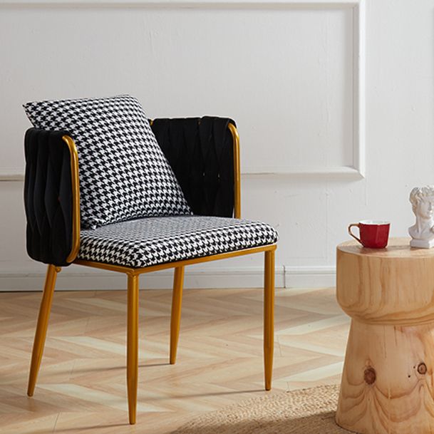 Scandinavian Armless Solid Back Chair Upholstered Side Chairs Clearhalo 'Dining Chairs' 'Dining Tables & Seating' 'dining_chair' 'furn' 'furn_dining_chair' 'Furniture' 'furniture_dining_chair' 'Kitchen & Dining Furniture' 1200x1200_8c283ab2-14a5-485a-bf2e-61a8d3de86de