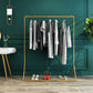 Contemporary Style Coat Hanger Metal Trestle Coat Rack for Living Room
