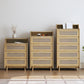 25.59" Wide Accent Chest Mid-Century Modern Wood Chest with Rattan Accent Clearhalo 'Cabinets & Chests' 'cabinets_chests' 'furn' 'furn_cabinets_chests' 'Furniture' 'Living Room Furniture' 1200x1200_8c2b0af2-02da-4a40-b57a-0dca663d44ca