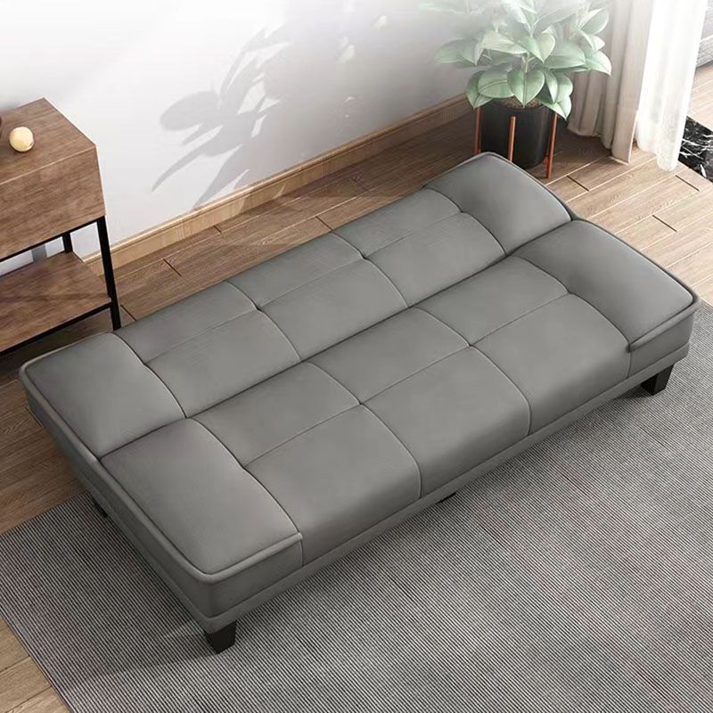 30.7" H Faux Leather Biscuit Back Armless Convertible Sleeper Sofa Clearhalo 'furn' 'furn_sofas' 'Furniture' 'Living Room Furniture' 'Sofa' 'sofas' 1200x1200_8c2f694e-598f-44be-b93f-bb06a86673dd