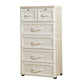 Armoire de garde-robe contemporaine avec tiroir en plastique armoire non conservateur