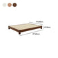 Vaste kleur Scandinavisch latbed gebogen bed met aangepaste houten benen