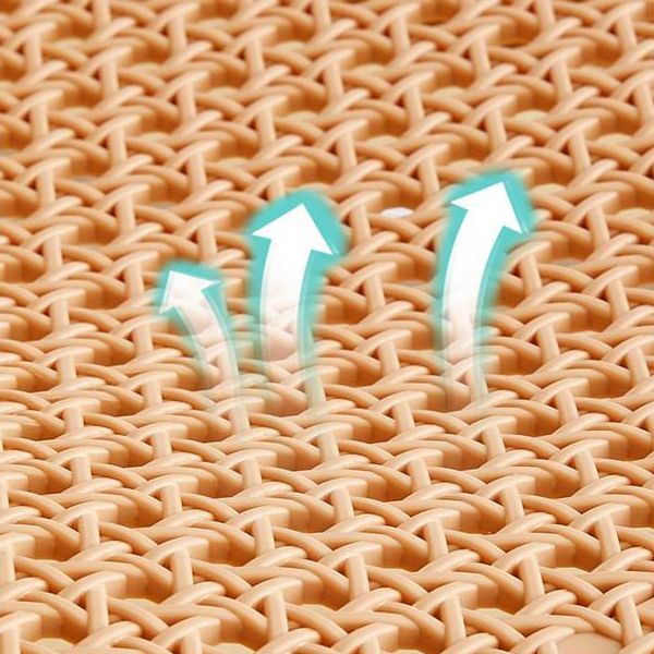 Scandinavian Plastic Barstool Plastic Furniture Rectangle Seat in Matte Finish