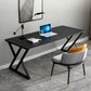 Rectangle Sintered Stone Two-Color Dining Table Simplicity Double Pedestal Table for Dining Room Clearhalo ' dining_table' 'Dining Tables & Seating' 'Dining Tables' 'furn' 'furn_dining_table' 'Furniture' 'furniture_dining_table' 'Kitchen & Dining Furniture' 'kitchen&dining_furn' 'kitchen' 'kitchen_dining_table' 1200x1200_8c33ef27-294c-4d89-a51c-1987a7f36a54