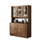 Contemporary Dining Hutch Faux Wood Buffet Cabinet with Doors Clearhalo 'Display & China Cabinets' 'display_china_cabinets' 'furn' 'furn_display_china_cabinets' 'Furniture' 'Kitchen & Dining Furniture' 1200x1200_8c366e7e-ac75-4b38-9989-2285f936d95b