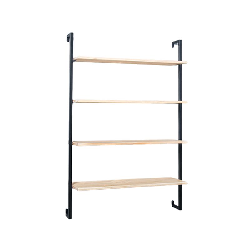 Libreria in metallo galleggiante in metallo galleggiante a muro di lusso leggero