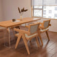 Modern 1/4/6 Pieces Dining Set Rectangle Ash Wood Dining Table for Dining Room