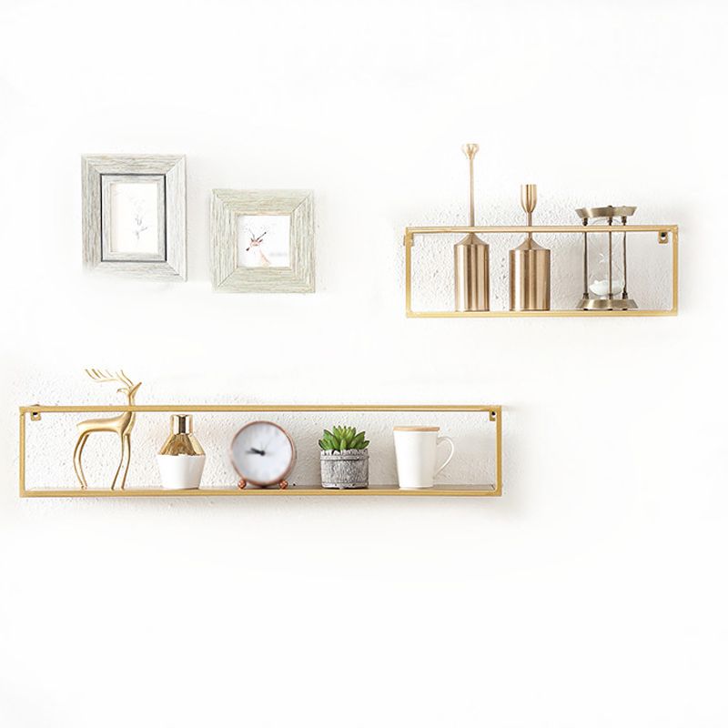 Industrial Style Metal Bookcase Wall Mounted Rectangular Shelves Clearhalo 'Bookcases' 'furn' 'furn_bookcases' 'Furniture' 'furniture_bookcases' 'kitchen' 'kitchen_bookcases' 'Living Room Furniture' 'Office Furniture' 1200x1200_8c378ee7-7fc2-4bd2-8340-313a66ab7c63